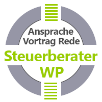 Steuerberater Ansprachen und Vorträge
